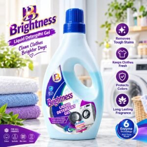 Brightness Liquid Detergent Gel